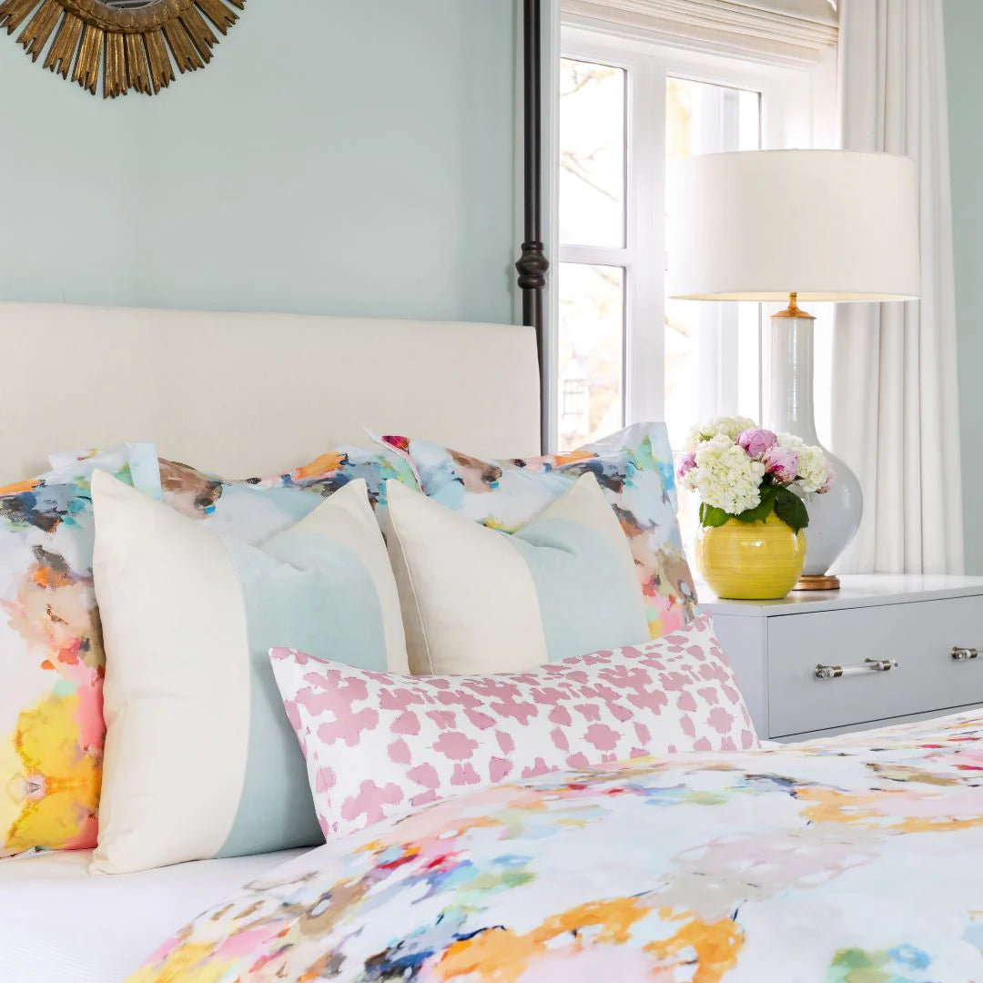 Chintz Rose Decorative Pillow