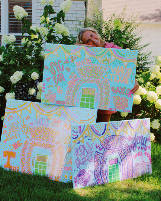 Custom Stadium Painting