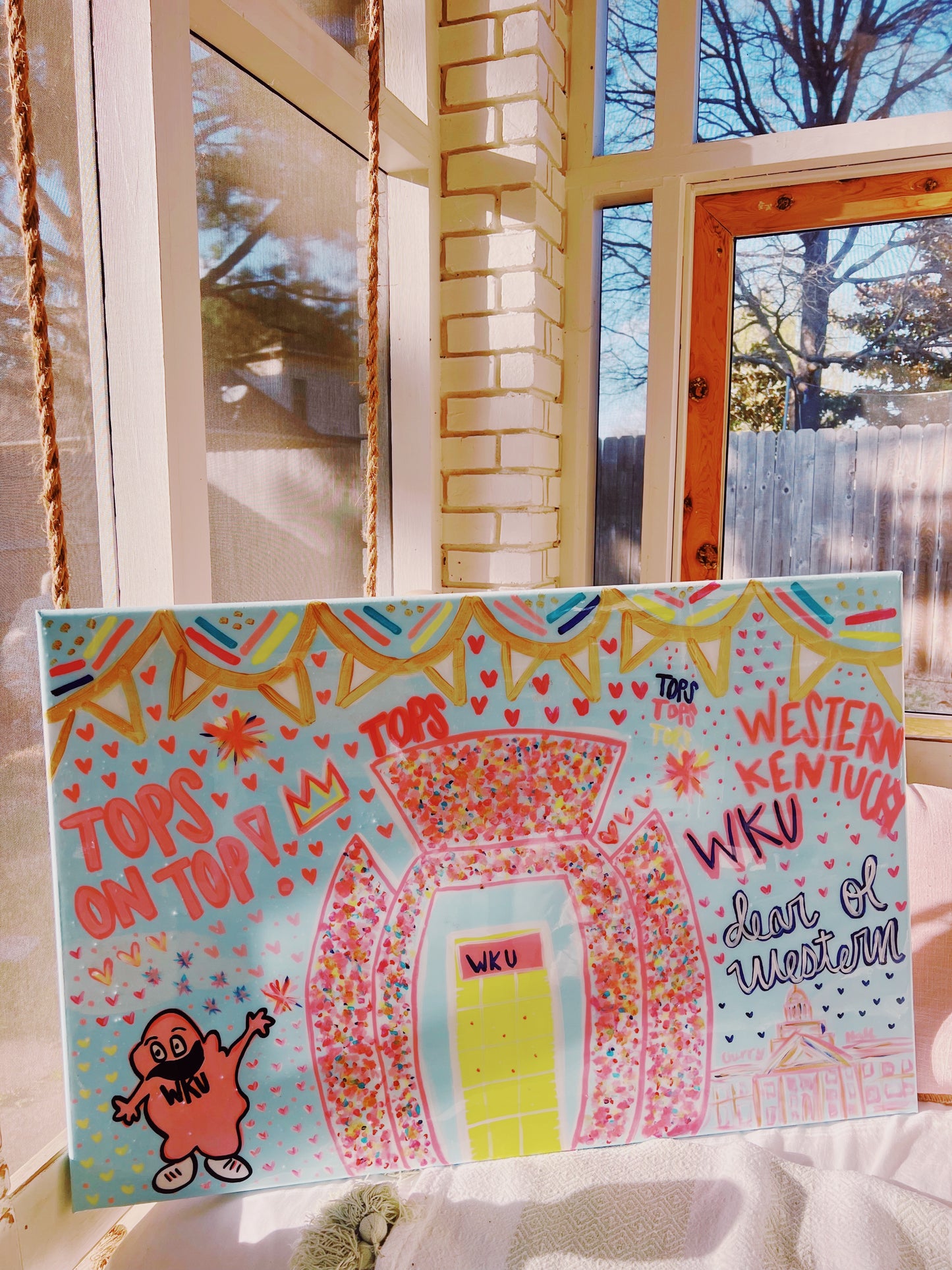 Custom Stadium Painting