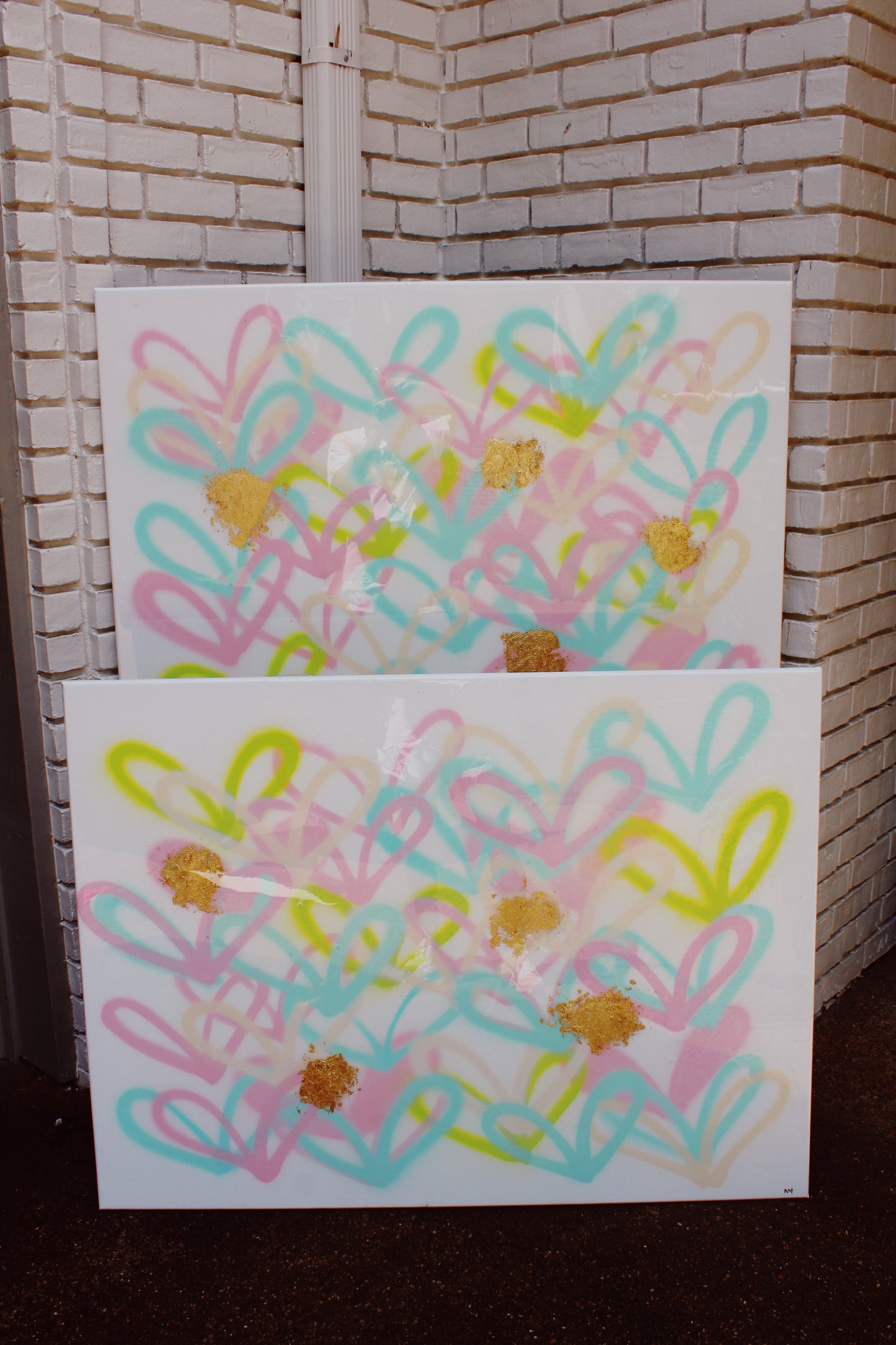 Custom Heart Painting