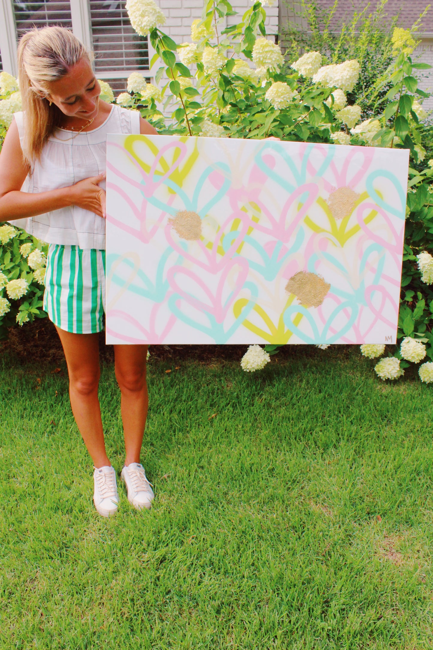 Custom Heart Painting