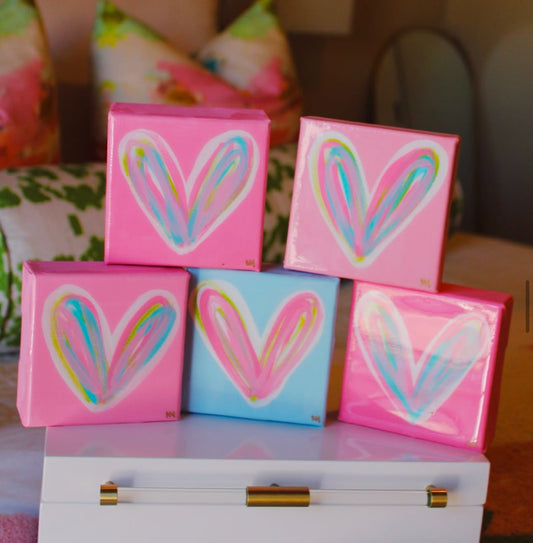 Bubble Gum Pink Heart