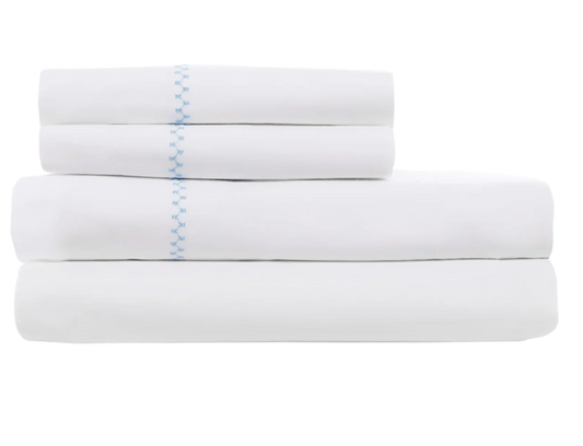 Anketi Light Indigo Organic Sheet Set