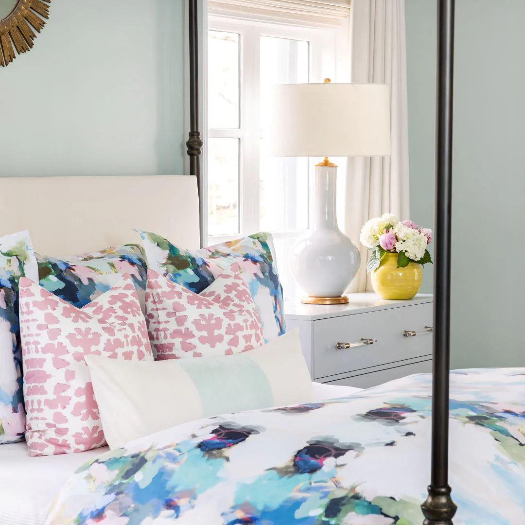 Chintz Rose Decorative Pillow