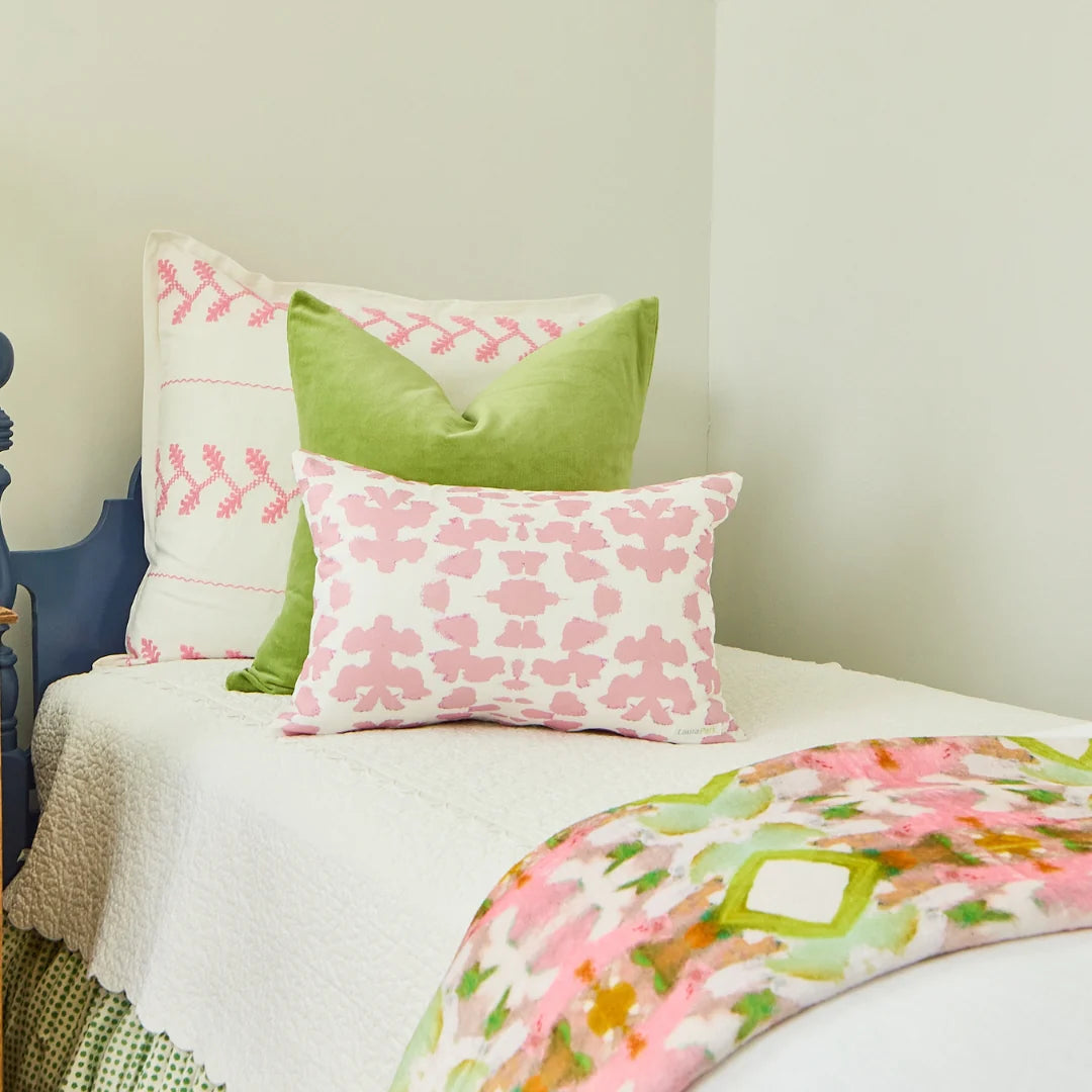 Chintz Rose Decorative Pillow