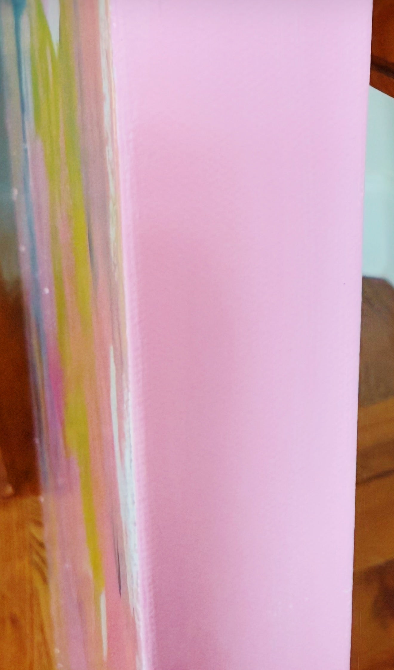 Hand-Painted Abstract