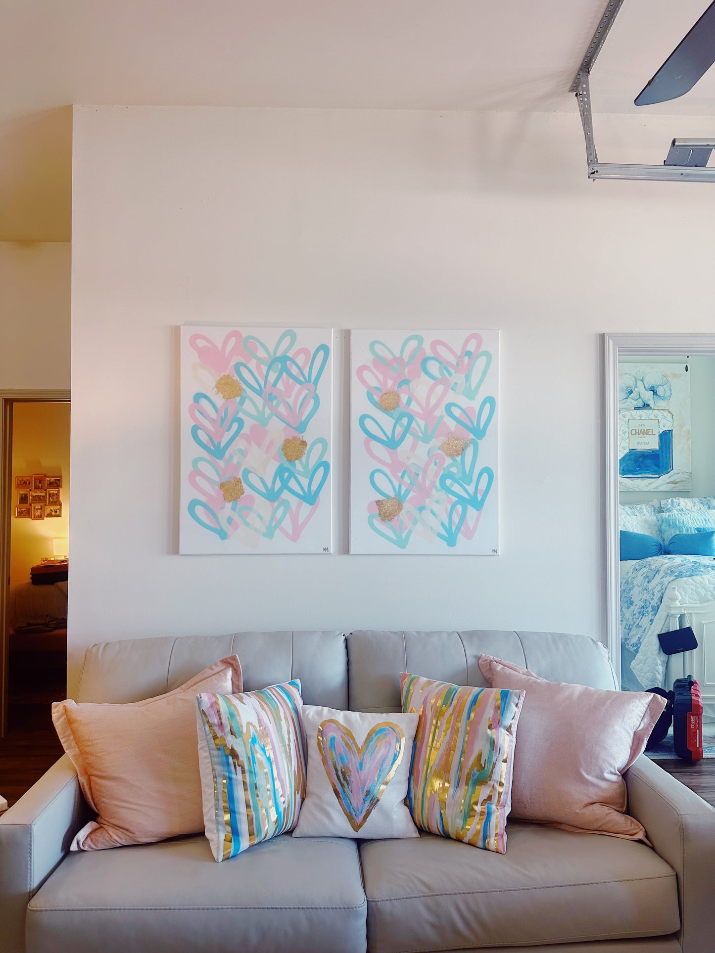 Custom Heart Painting