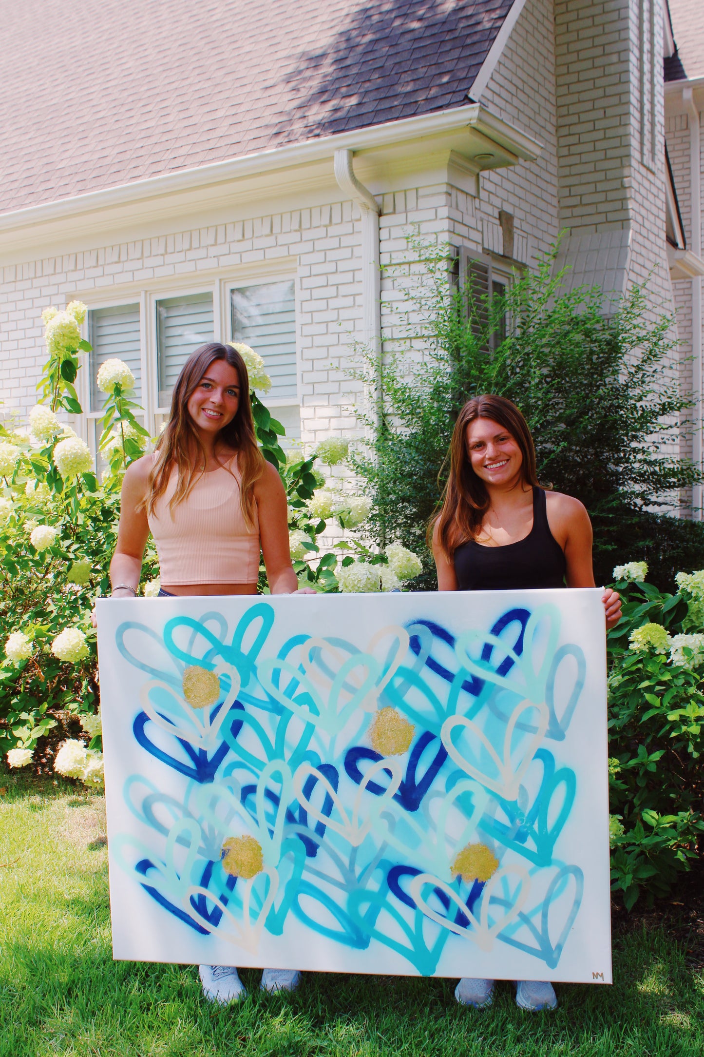 Custom Heart Painting