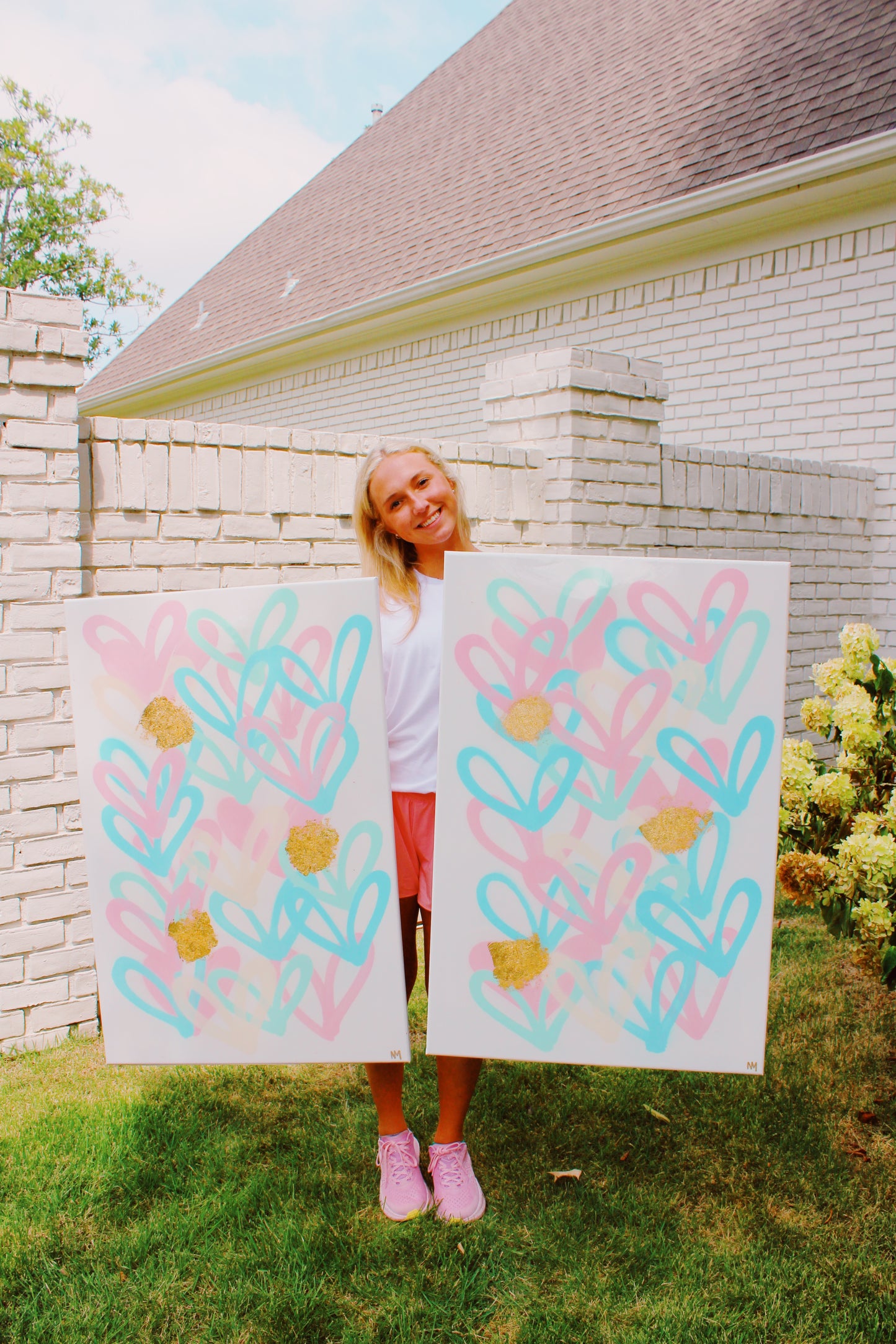 Custom Heart Painting