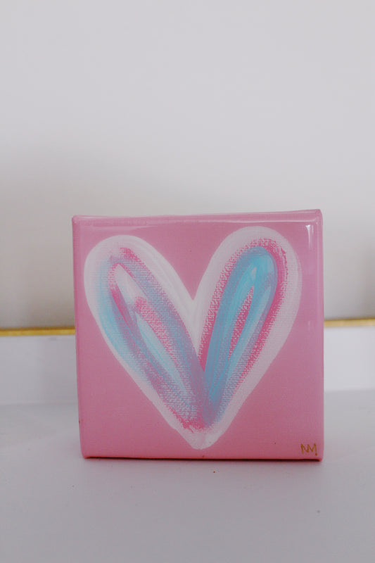 Cotton Candy Heart
