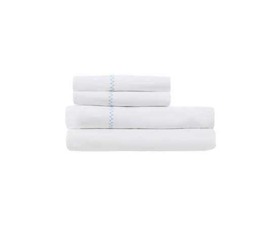 Anketi Light Indigo Organic Sheet Set