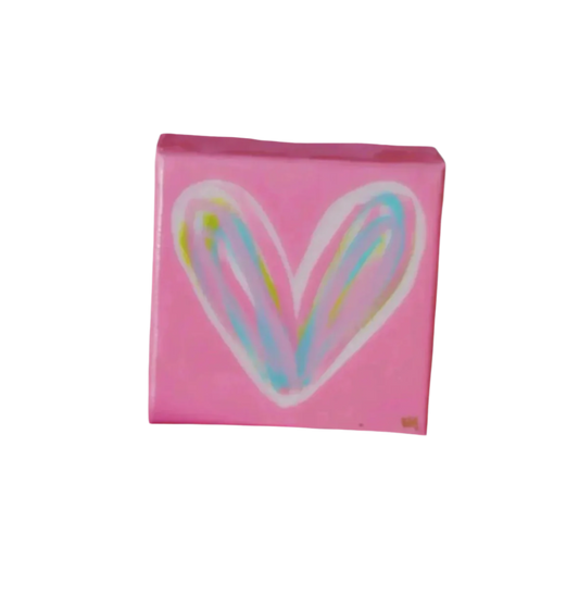 Bubble Gum Pink Heart