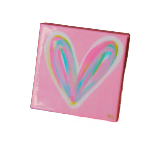 Poodle Skirt Pink Heart