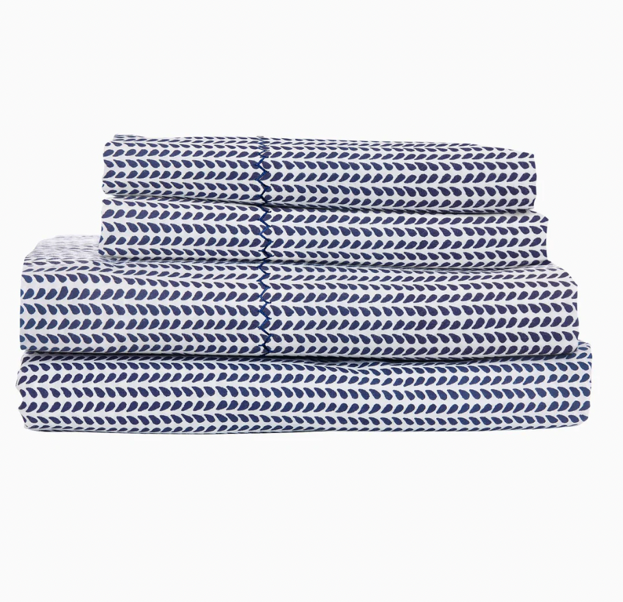Cinde Indigo Organic Sheet Set