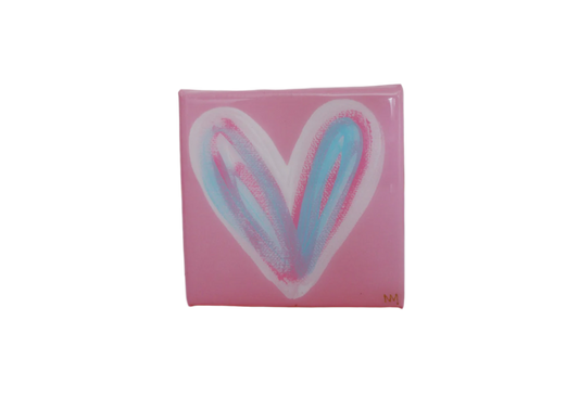 Cotton Candy Heart