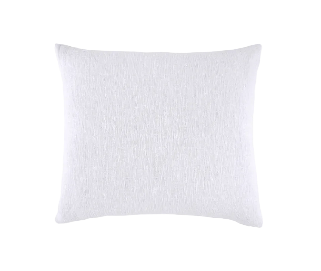 Woven White King Euro