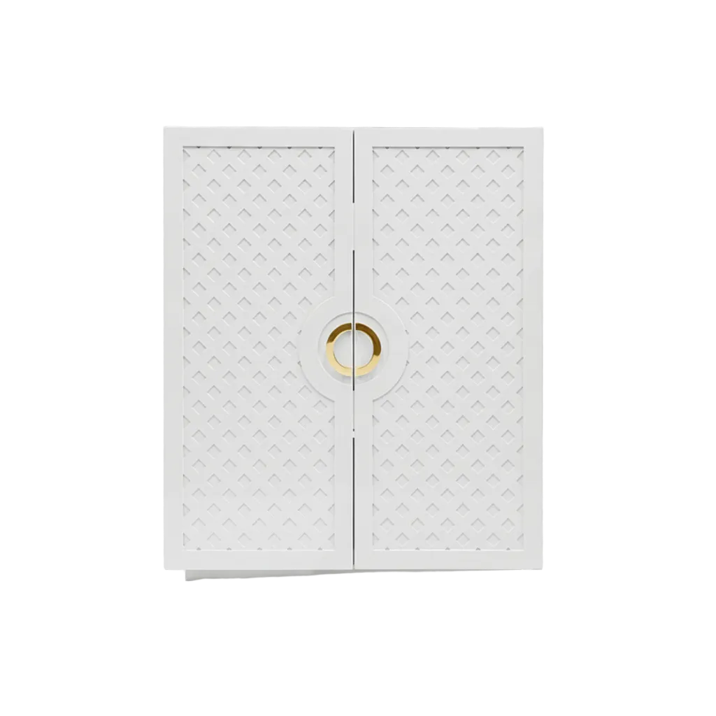 Poppy White Cabinet