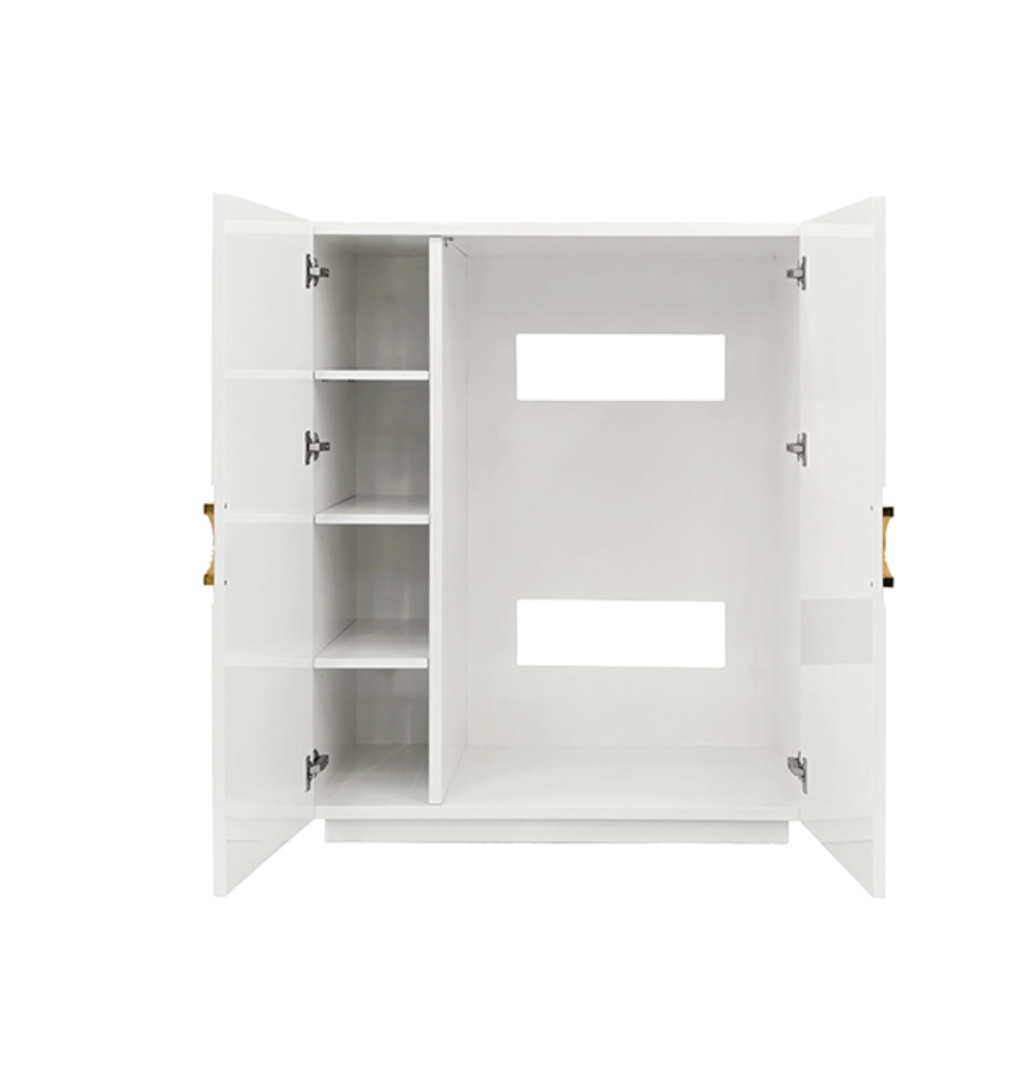 Poppy White Cabinet