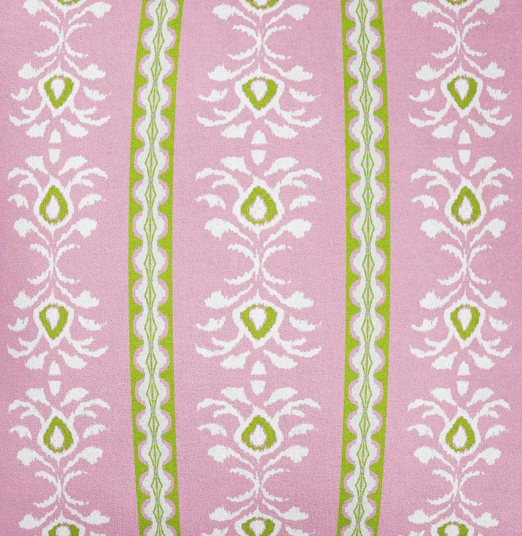 Rosemary Stripe Pink Decorative Pillow