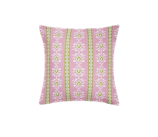 Rosemary Stripe Pink Decorative Pillow